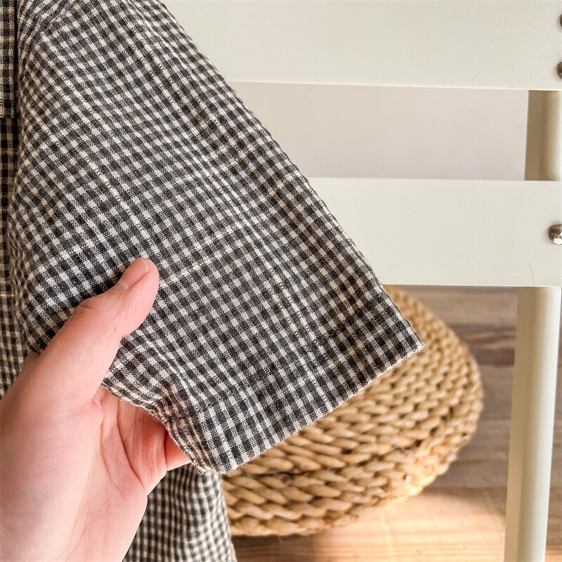 HoneyCherry Spring 2022 new girls long shirt jacket kids bluse baby girl maglie a manica lunga