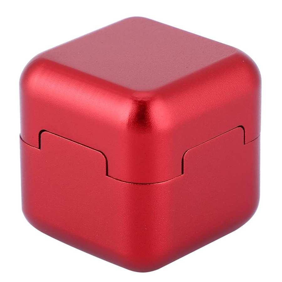 Draagbare magnetische krijtdrager voor biljart, pool en biljartkrijt van aluminium: Rood