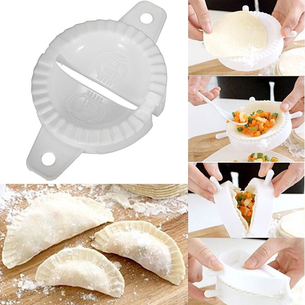 3Pcs 3 Sizes Pierogi Ravioli Empanada Maker Dumpling Press Mould Kitchen Gadget #5