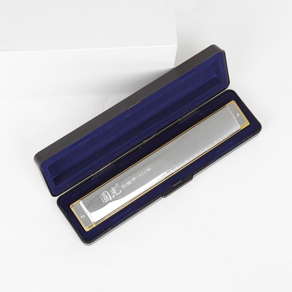 28 Holes Wide Diapason Key of C Tremolo Harmonica Musical Instruments Mouth Harmonica Tremolo: Default Title