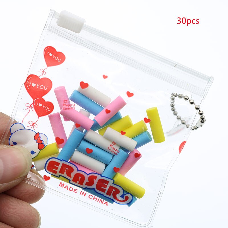 Der Went Battery Operated Eraser Electric Eraser Automatic School Supplies Leather Stationery Child Day Material Escolar: E