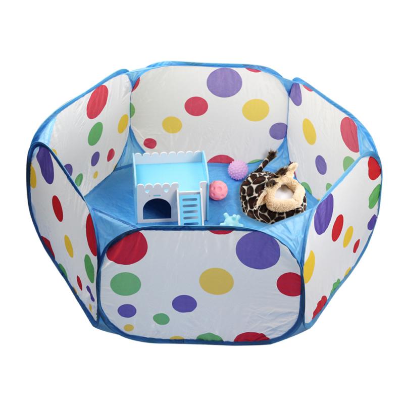 1PC para corralito portátil abrir la jaula de animales pequeños tienda juego de patio de recreo cerca para Hamster Chinchillas cerdos de Guinea: 02