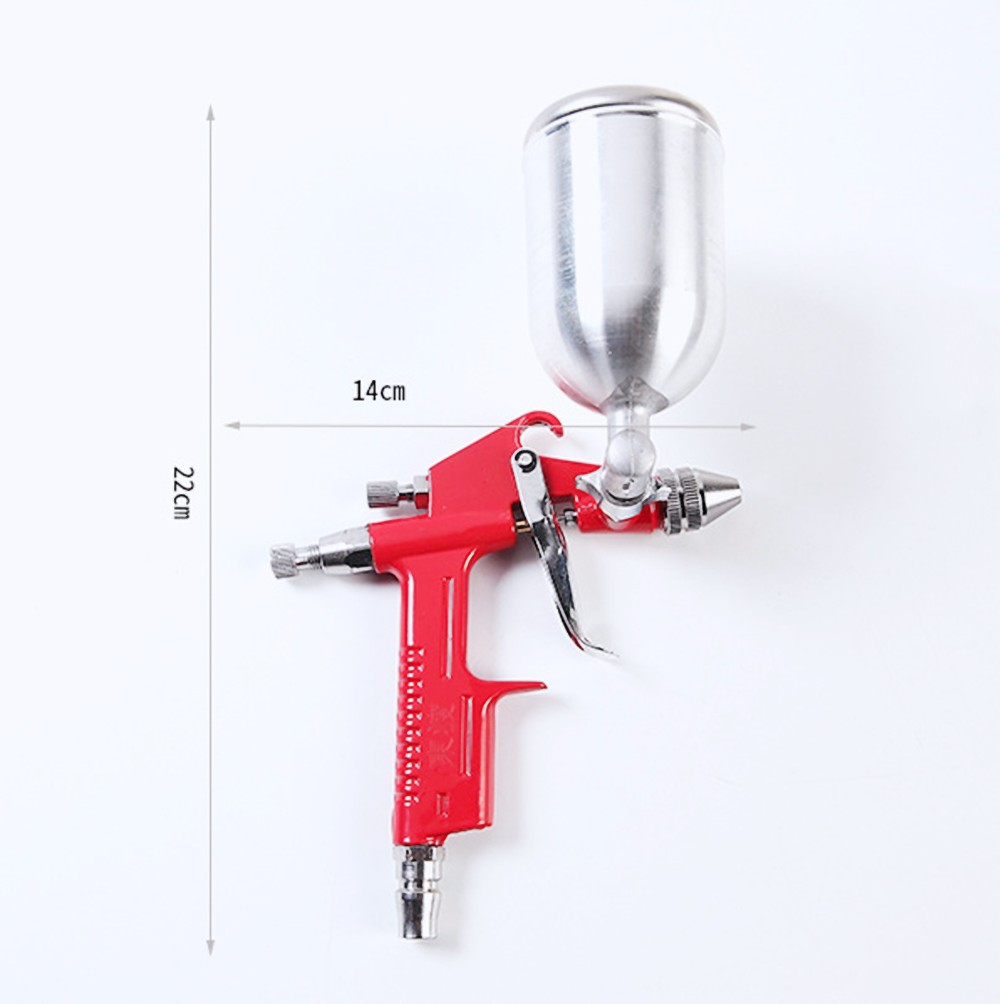 Stainless Steel Glaze Spraying Can Pneumatic Spray Gun K3/F2, Blowing Glaze and Coloring Ceramic Crafts, Making Pottery Tools