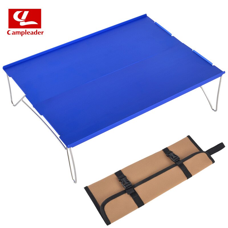 Mini folding table climbing hiking portable folding table aluminum alloy folding tea table outdoor camping barbecue table