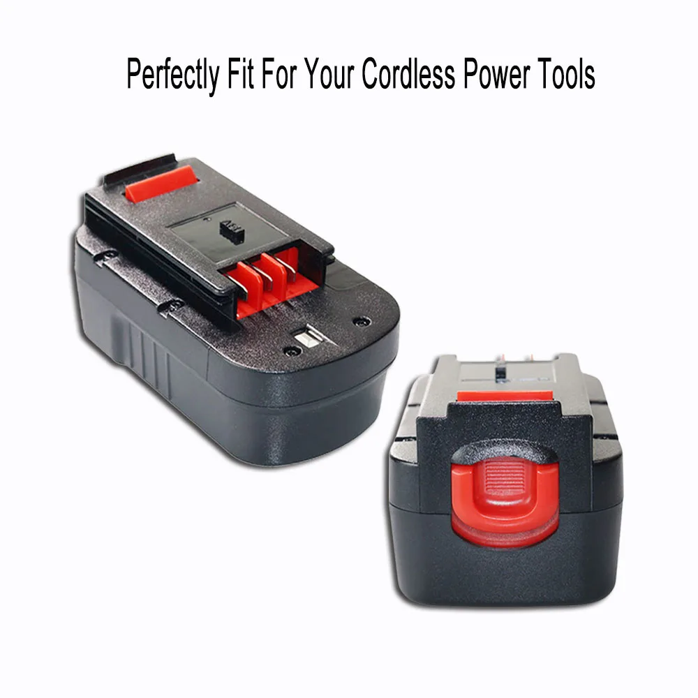 18v 10000mah batterie gießen outil elektr ique schwarz & Decker a18 a1718nh benutzer eins b18 HPB18-OPE fs1800cs FS1800D-2 fs1800Ich würde