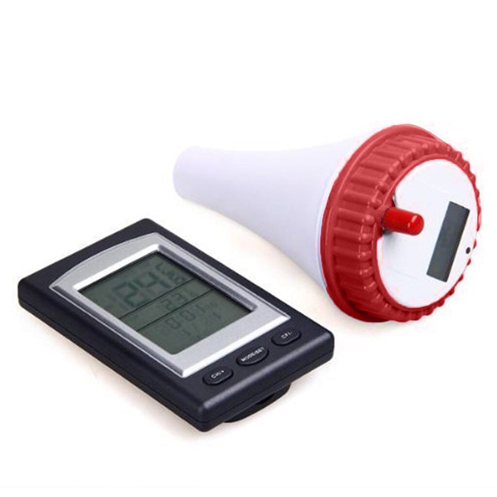 Solar Powered Floating Thermometer Wireless Indoor and Outdoor Solar Power Floating Swimming Pool Water & Spa Thermometer