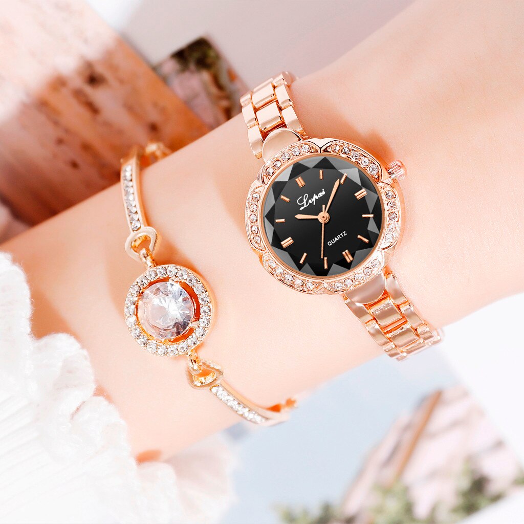 Couple Watch Bracelet Watch Suit Small And Delicate European Beauty Simple Wristwatch For lovers relogio masculin #BC