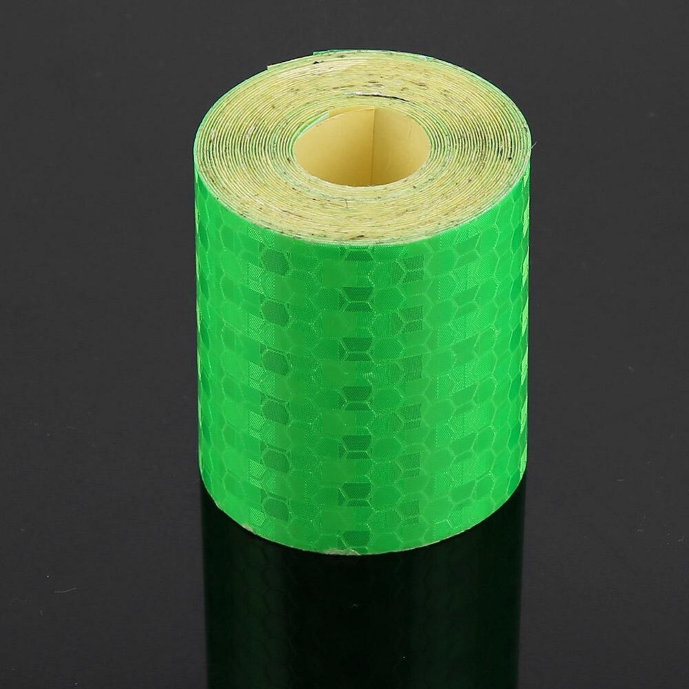 Bicycle Car Reflective Tape Reflective Bicycle Stickers Adhesive Tape For Bike Safety blue red silver green Reflective Bike