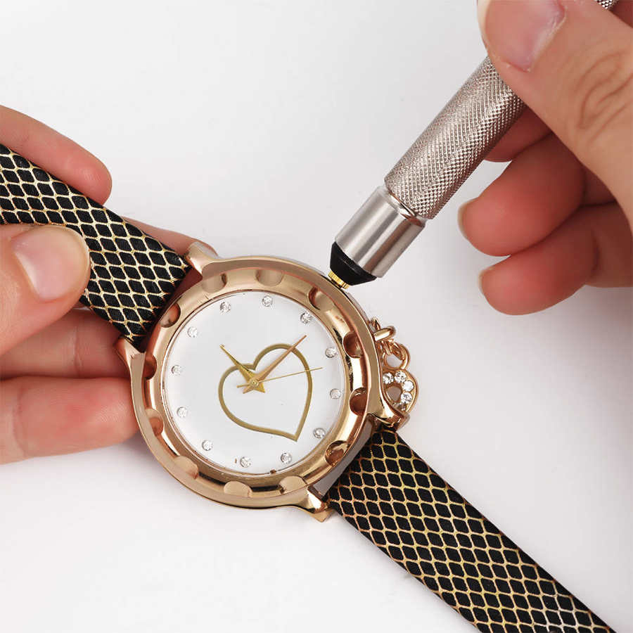 Professionelle 4 Größen Uhr-kronenwinder Wicklung Uhrmacher 3-4 5mm Manuelle Mechanische Reparatur Werkzeug Bausatz für Uhrmacher