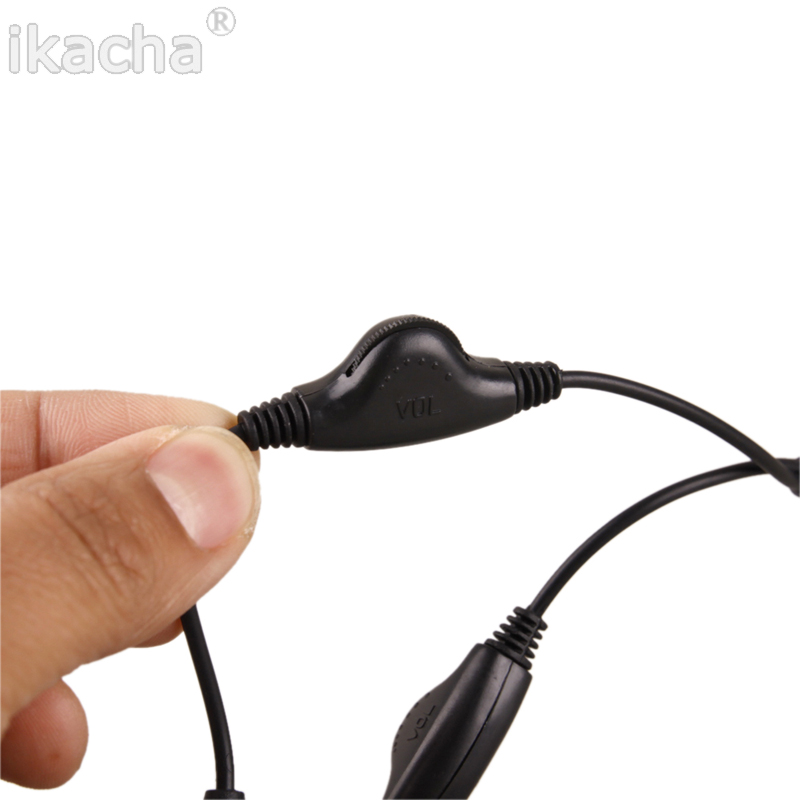 1pcs 3.5mm Headphone Stereo Audio Y Splitter Cable Cord With Separate Volume Controls