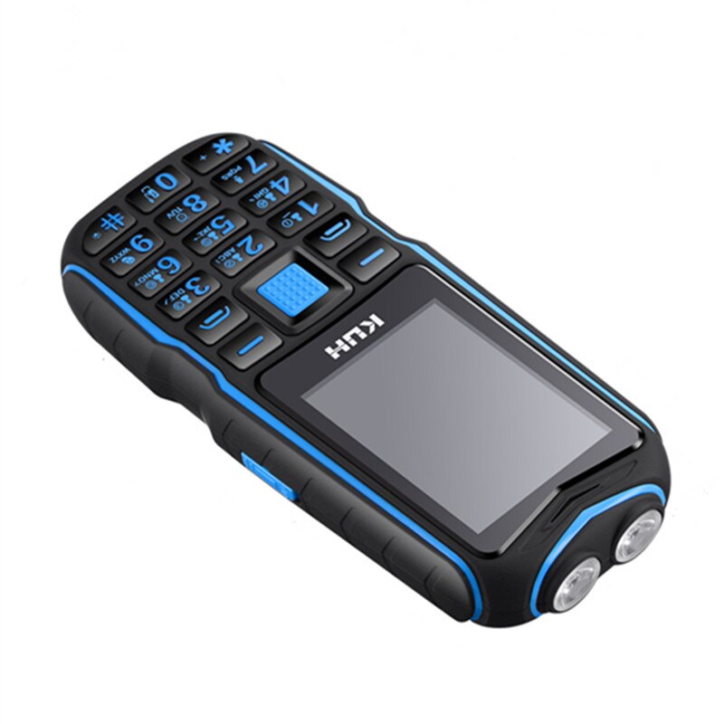 Kuh  t3 dual sim-kaarten robuuste mobiele telefoon dubbele zaklamp lange standby powerbank krachtige mobiele telefoon