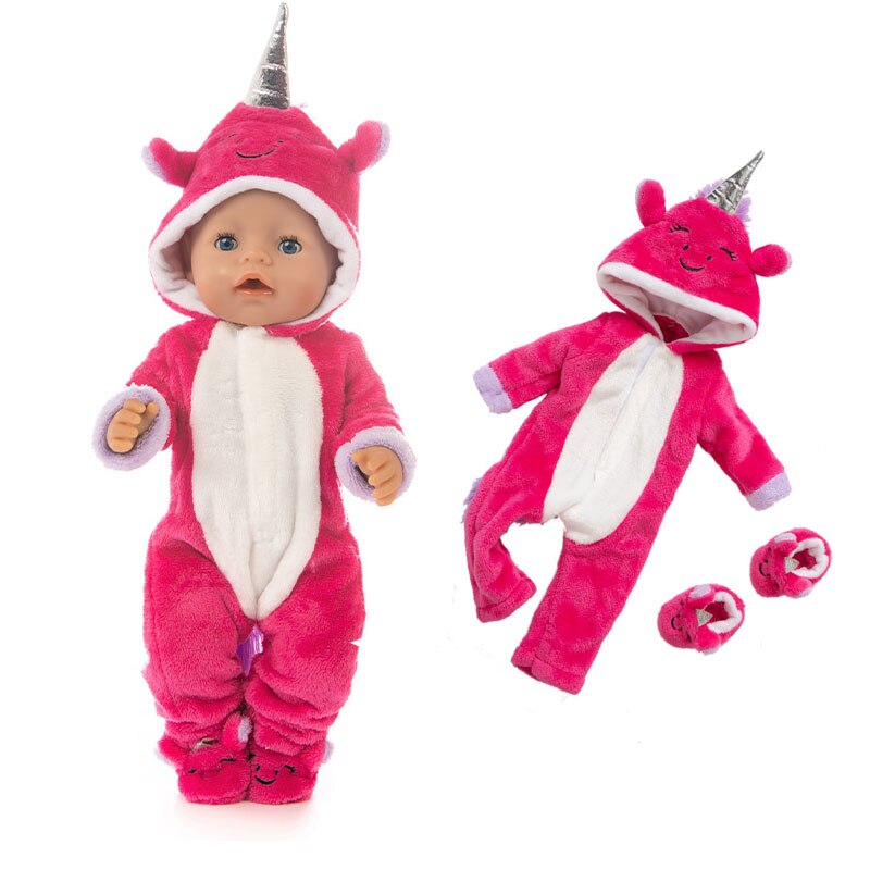 neue Anzug Fit Für 43cm Baby Born Puppe 17inch Geboren Babys Puppe Kleidung: 06