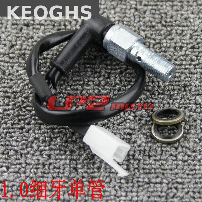 Keoghs 10 x 1.25mm 10 x 1mm motorcykel hydraulisk bremse kobling tryk kaliber cylinder pumpe lyskontakt banjo bolt 4 str.