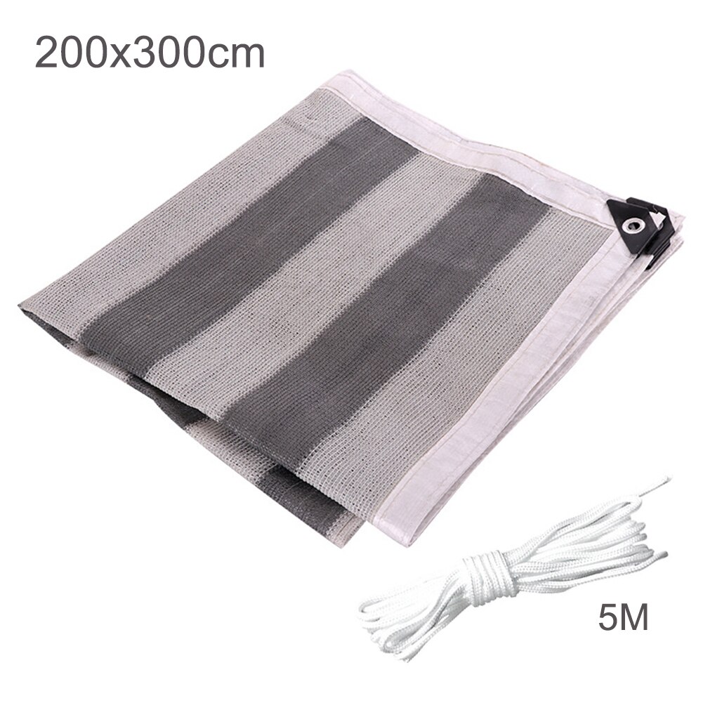 HDPE 90% Plants Protecting with 5M Rope Sun Block Garden Netting Mesh for Balcony Garden Villa Backyard Sun-shade Net: A2
