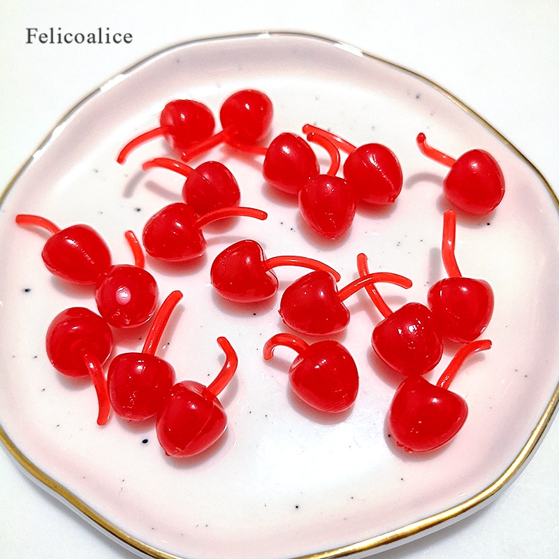 20pcs/bag Resin Fruit Slime Charms Additives Supplies Kit DIY Slime Accessories Filler For Fluffy Clear Slime Clay In Stock