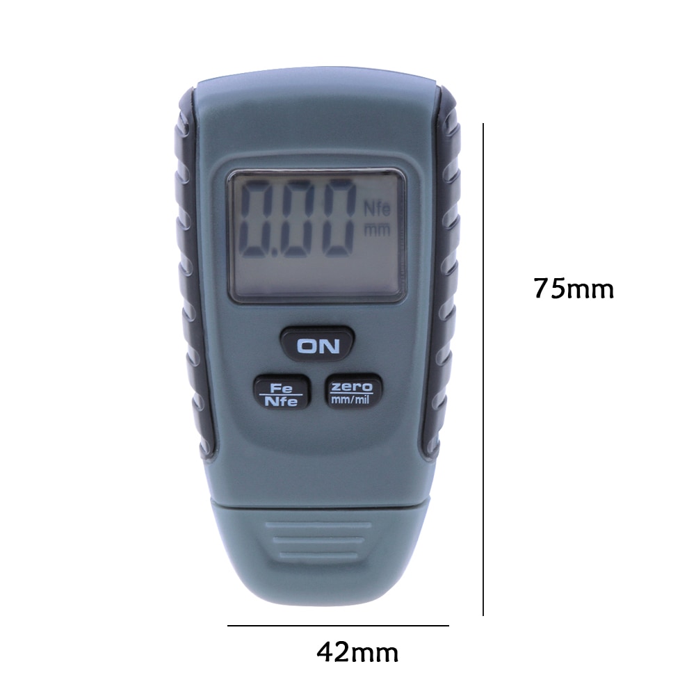 Rm660/gm200 belægning maling tykkelse gauge tester ultralyd film mini bil belægning måling maling måler instrument