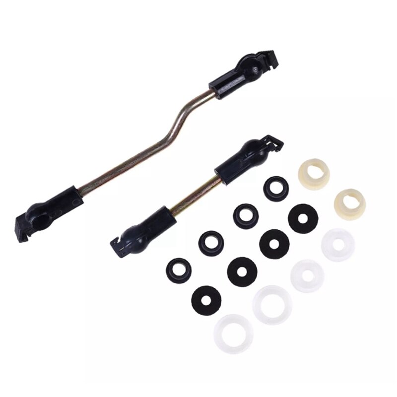 Car Gear Shifter Repair Kit Selector Bush Kit for Jetta & Golf Mk1 Convertible Selector Rods Linkage Kit