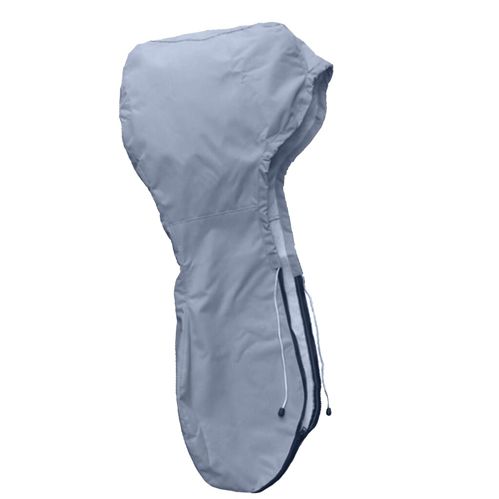 30-60HP 600D Full Outboard Engine Boat Motor Cover Waterproof Gray