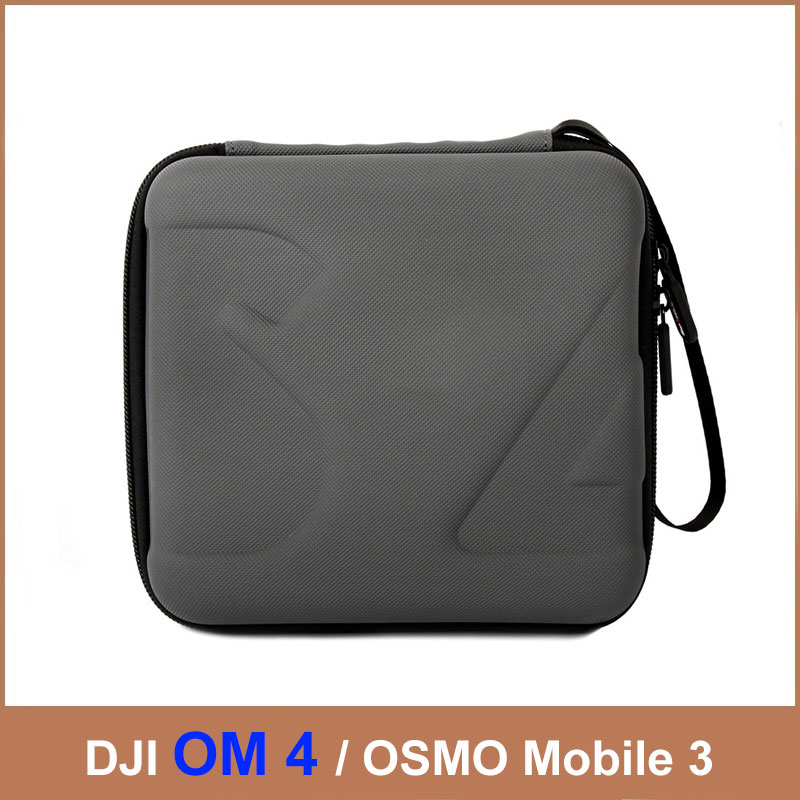 Sacs de rangement pour DJI OM 4, mallette de transport Durable grise pour DJI OM4/Osmo Mobile 3, sac Portable Simple d&#39;accessoires à cardan