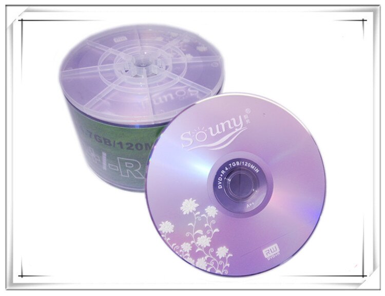 4.7GB DVD+R 8X 120MIN 50pcs/lot