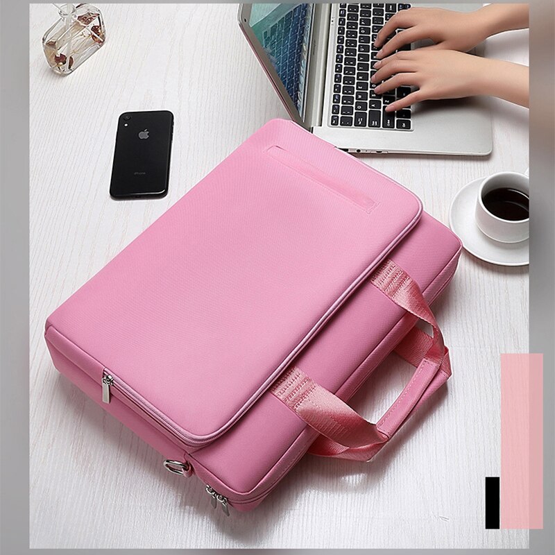 Laptop Briefcase Bag 14&15.6 inch Waterproof Notebook Handbag Business Shoulder Bag for Men and Women