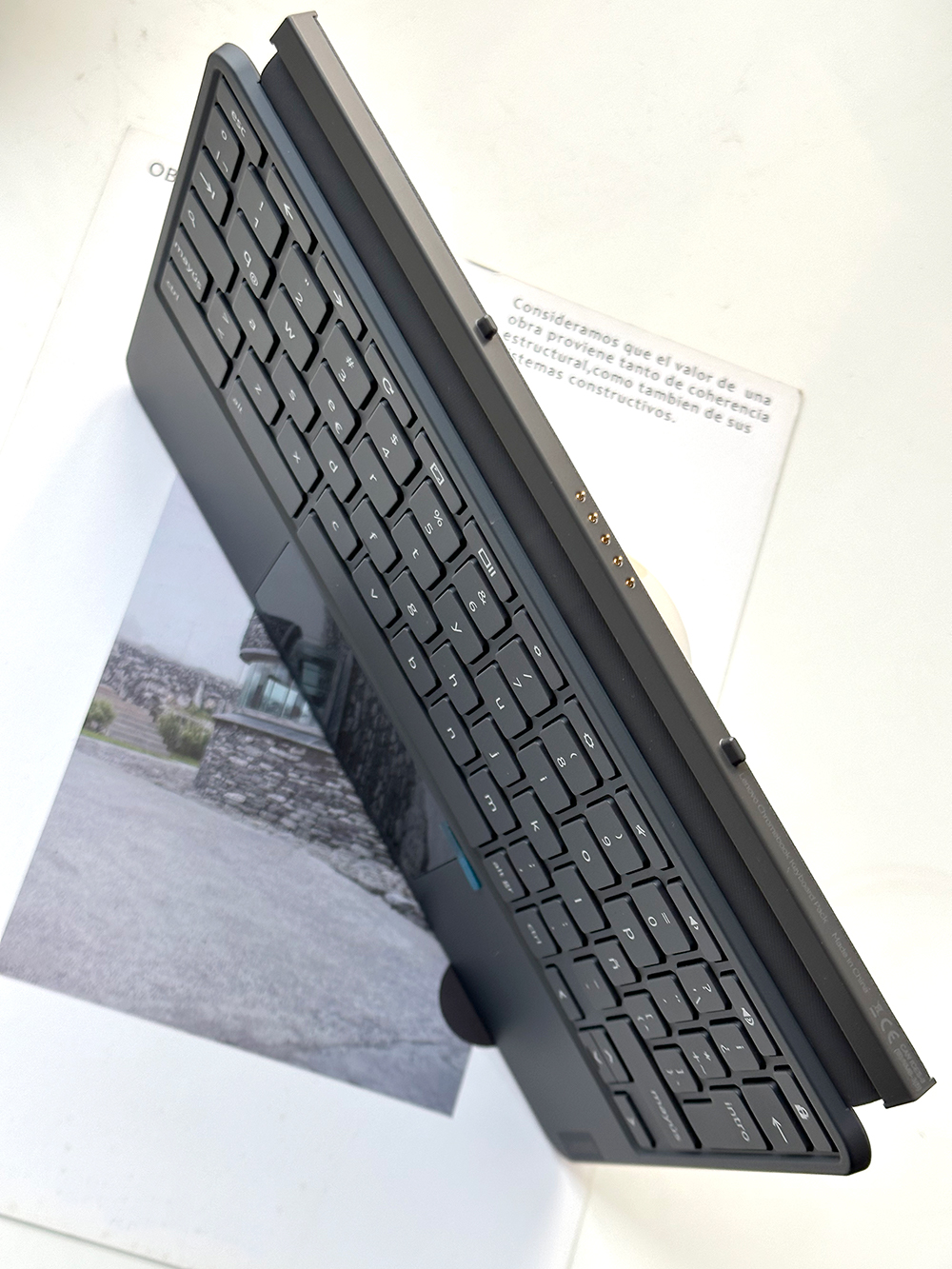 Stand Keyboard for Lenovo CT-X636F Ideapad Duet Chromebook 10.1 Tablet Bracket Cover Case