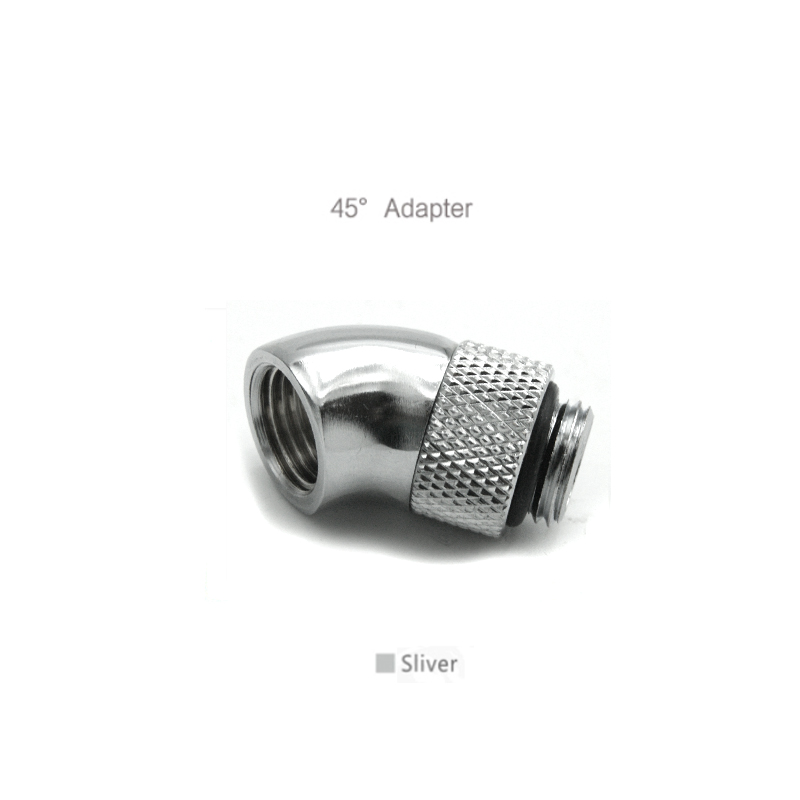 Rotatable Adapter Rotatable Angled Adapter Fitting 45° 90 Degree Elb... – Grandado