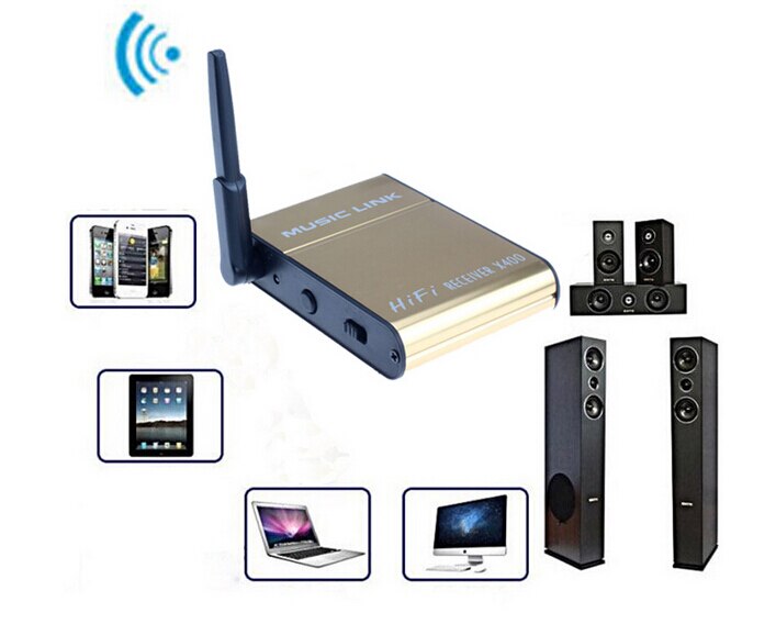 Bluetooth haut-parleur récepteur de musique sans fil lien de musique récepteur Bluetooth pour téléphone portable/tablette/PC SPX400
