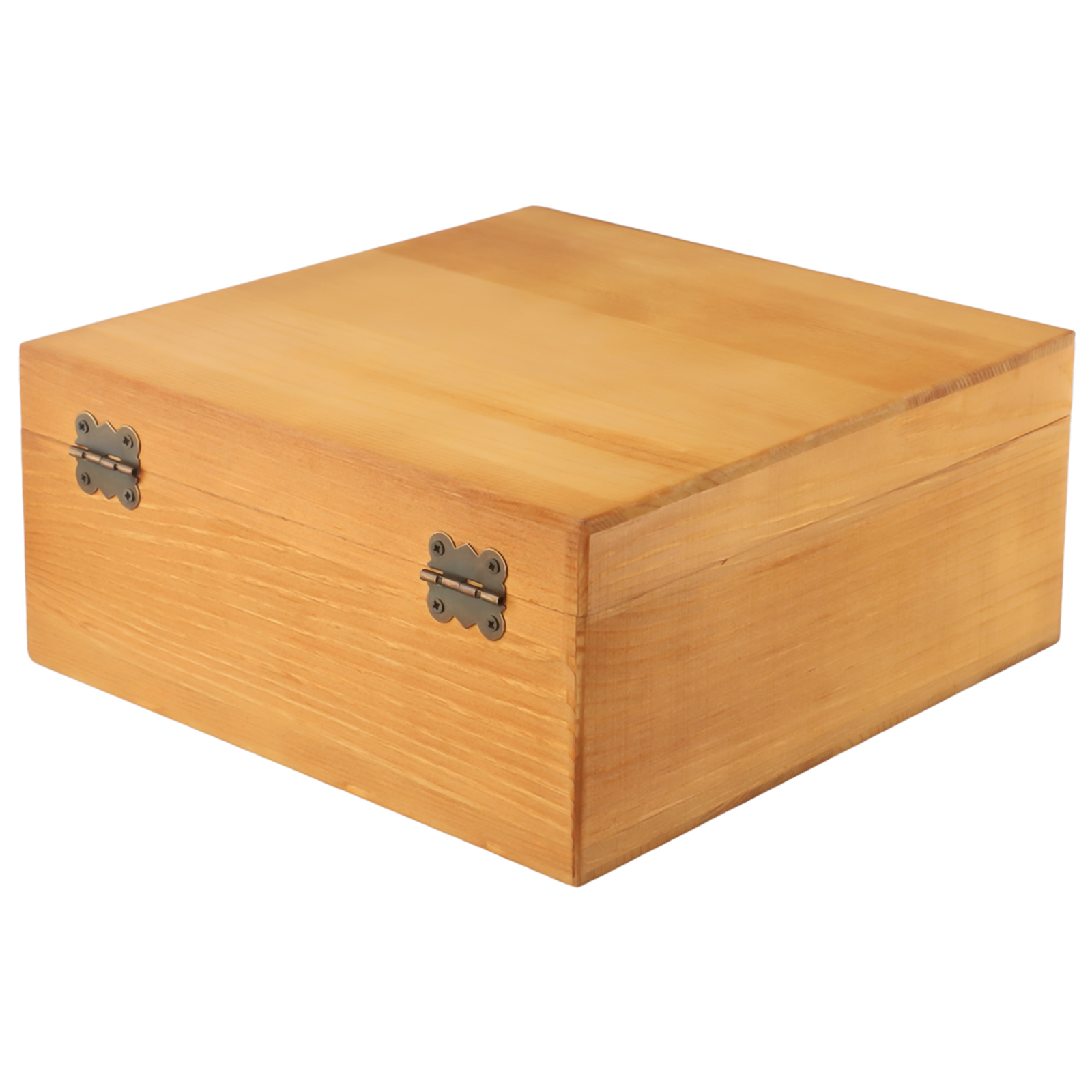 Wooden Storage Box Pine Rectangular Flip Solid Wood Box Handmade Craft Case Wooden Jewelry Storage Box Home Decoration