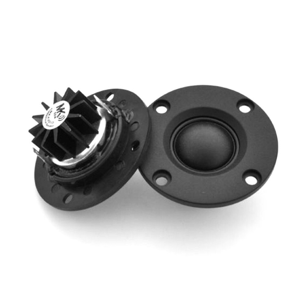 1 Pair 6Ohm 30W Silk Film Audio Tweeter Speaker Universal Treble Loudspeaker Horn Hifi Audio Car Speakers