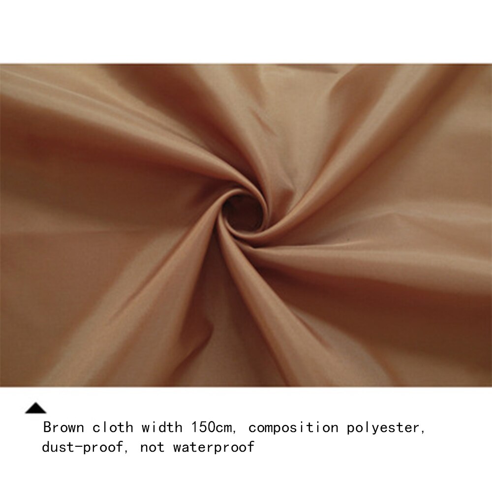 Strong Polyester FabricDust-Proof Fabric, Furniture And Sofa Cover Cloth, Decoration Cushion Cloth,Durable Dust-Proof Cloth: Brown