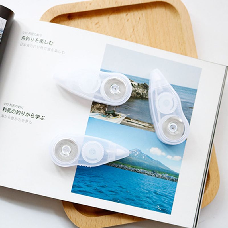 10Pcs Practical Correction Tape Roller 6m Long White Sticker Study Office Stationery Tool L41E