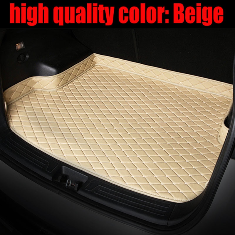 car Trunk mats for Mercedes Benz M ML GLE class W164 W166 250 300 320 350 400 450 500 550 rugs car styling carpet