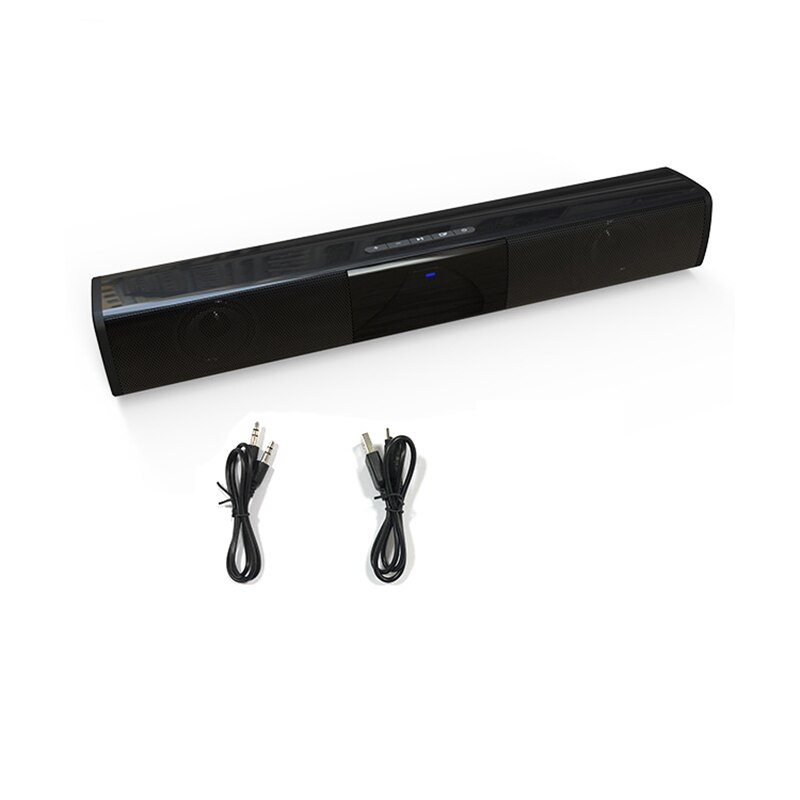 BS-28A TV Echo Wall Soundbar Wired and Wireless Bluetooth Home Surround Soundbar for PC Cinema Speaker /TF / AUX: Default Title