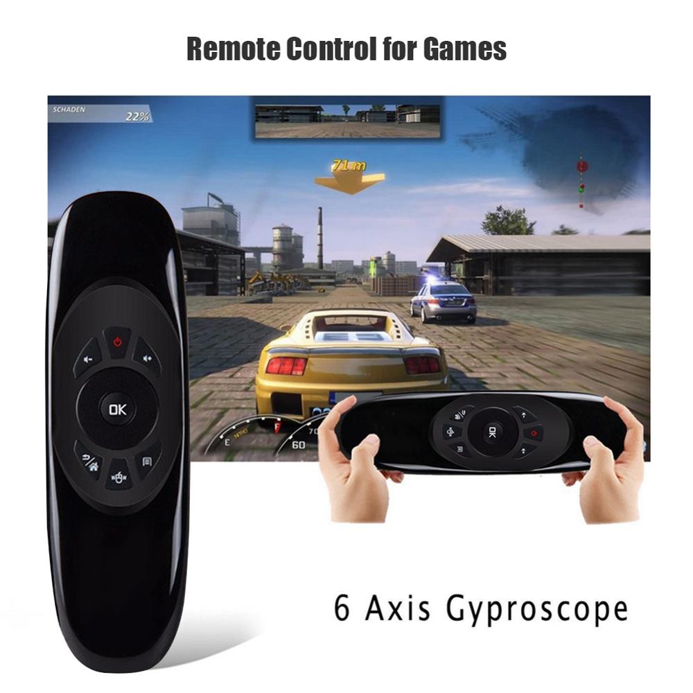 3 in 1 Keyboard + wireless mouse + game controller C120 Fly Air Mouse 2.4G 6 Axis Sensor 3 Colors Backlight Remote Controller