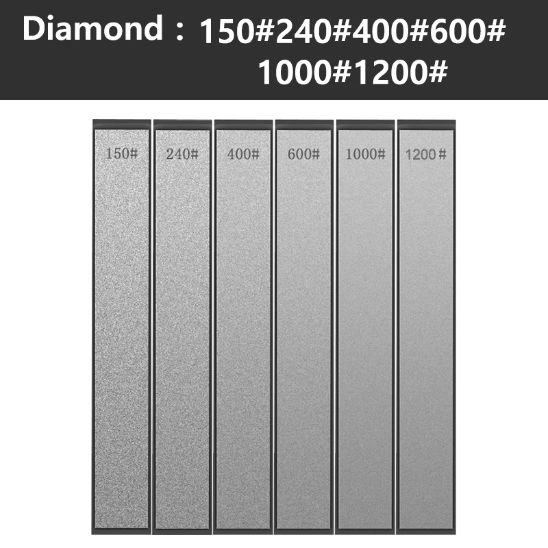 Diamant Slijpsteen voor Messenslijper Vaste Hoek Messenslijper Slijpsteen Diamant Slijpsteen Honing Stenen Olie Steen SET: Blauw