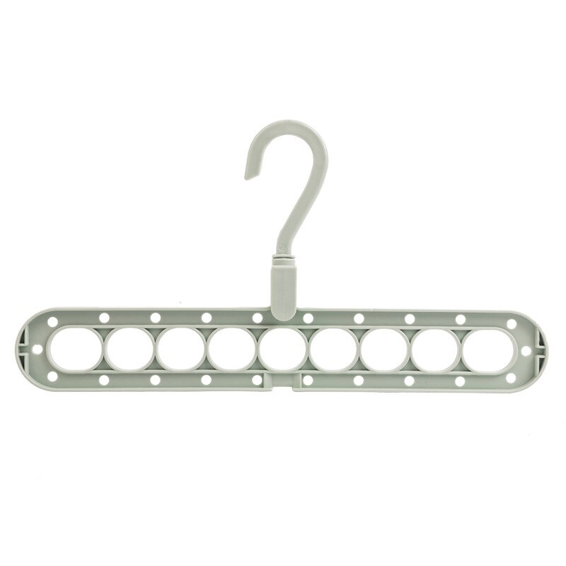 1pc Clothing hanger organizer multi-purpose hanger home magic storage artifact anti-skid drying rack: B-06