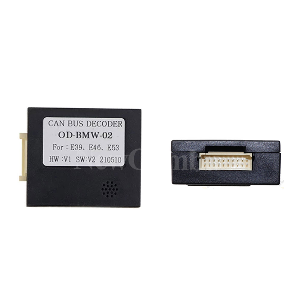 Cable Canbus de 16 pines para coche, Adaptador de Audio para tablero, Panel de Radio facial, para BMW E46, E39, E53, 1998-2005: One Canbus