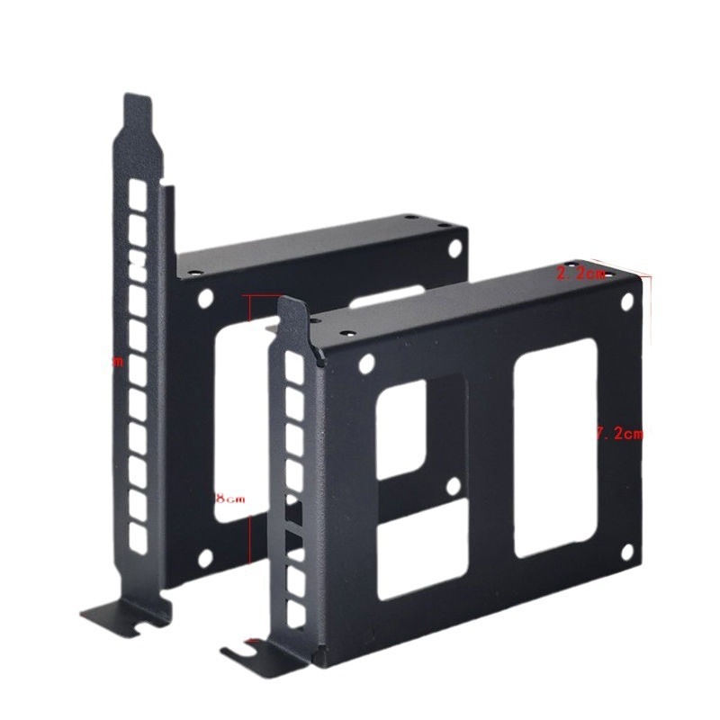 Computer Gastgeber PCI Erweiterungskarte Slot Gestell Festplattenhalterung SSD fest Zustand Antrieb Halterung Chassis Montagehalterung