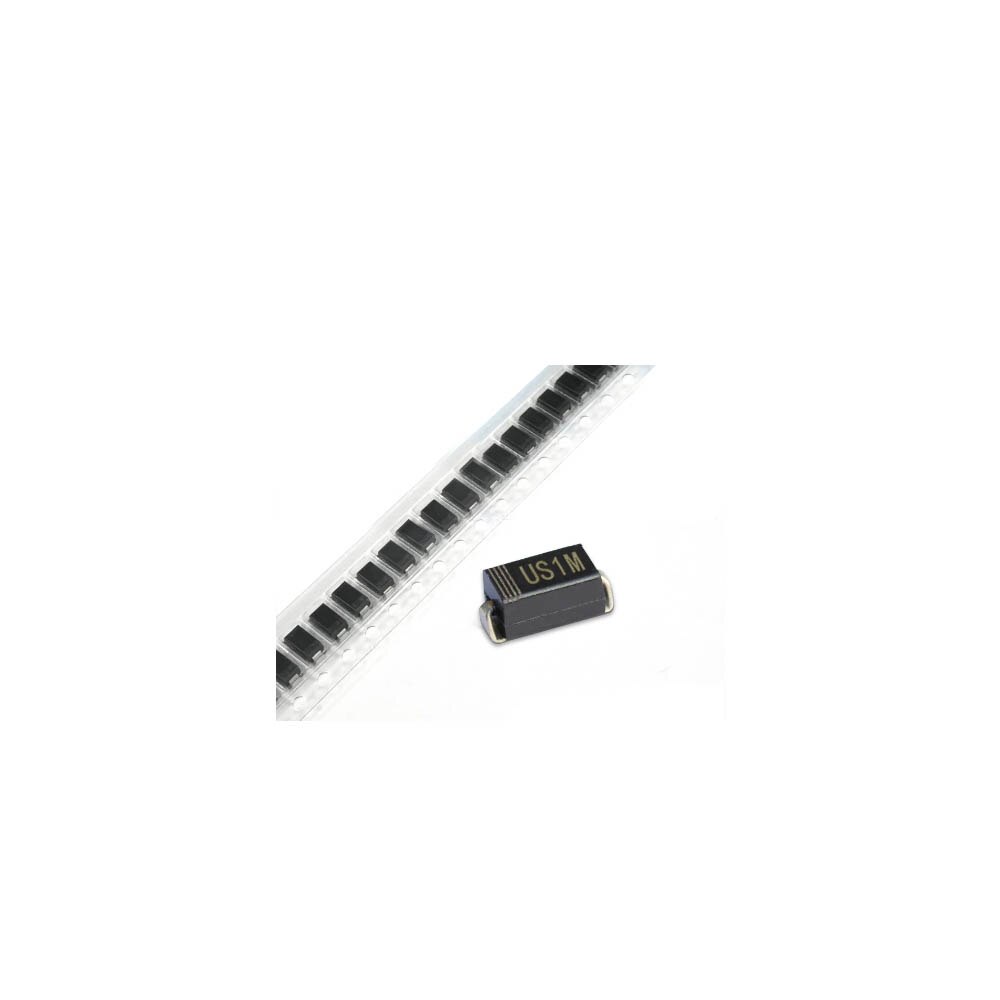 100PCS/Lot SMA Rectifier diode 1N4001 M1 1N4004 M4 1N4007 M7 FR107 RS1M FR207 RS2M HER108 US1M SF18 ES1J SF14 ES1D DO-214AC