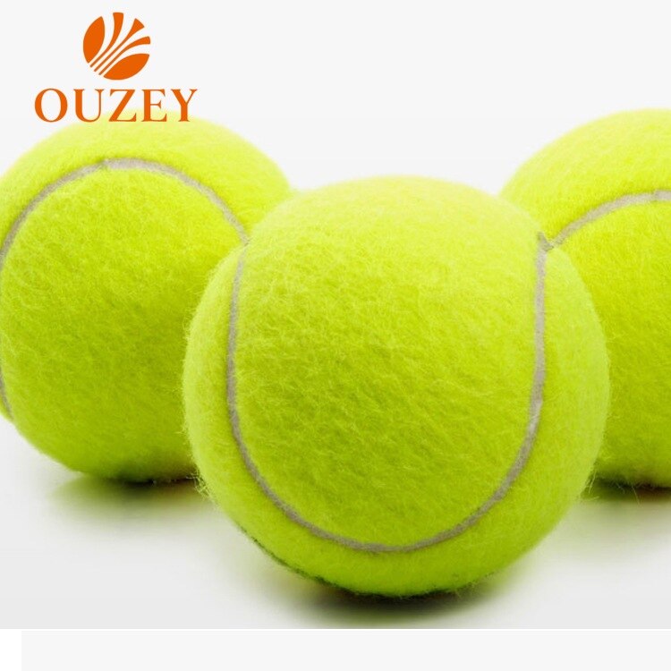 OUZEY elastic tennis ball used for training sports rubber wool tennis tennis practice