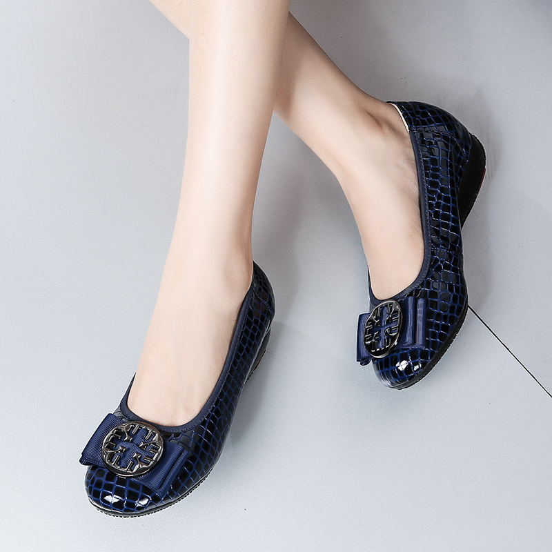 Escarpins à Tête Ronde et Talons Bas pour Femme, Chaussures Élégantes de Luxe, Grande Taille, à Enfiler, Offre