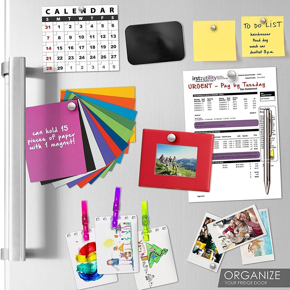 5~500Pcs Strong Round Magnet 5x4mm for Fridge DIY Projects Science & Office Use Refrigerator Magnets 5*4