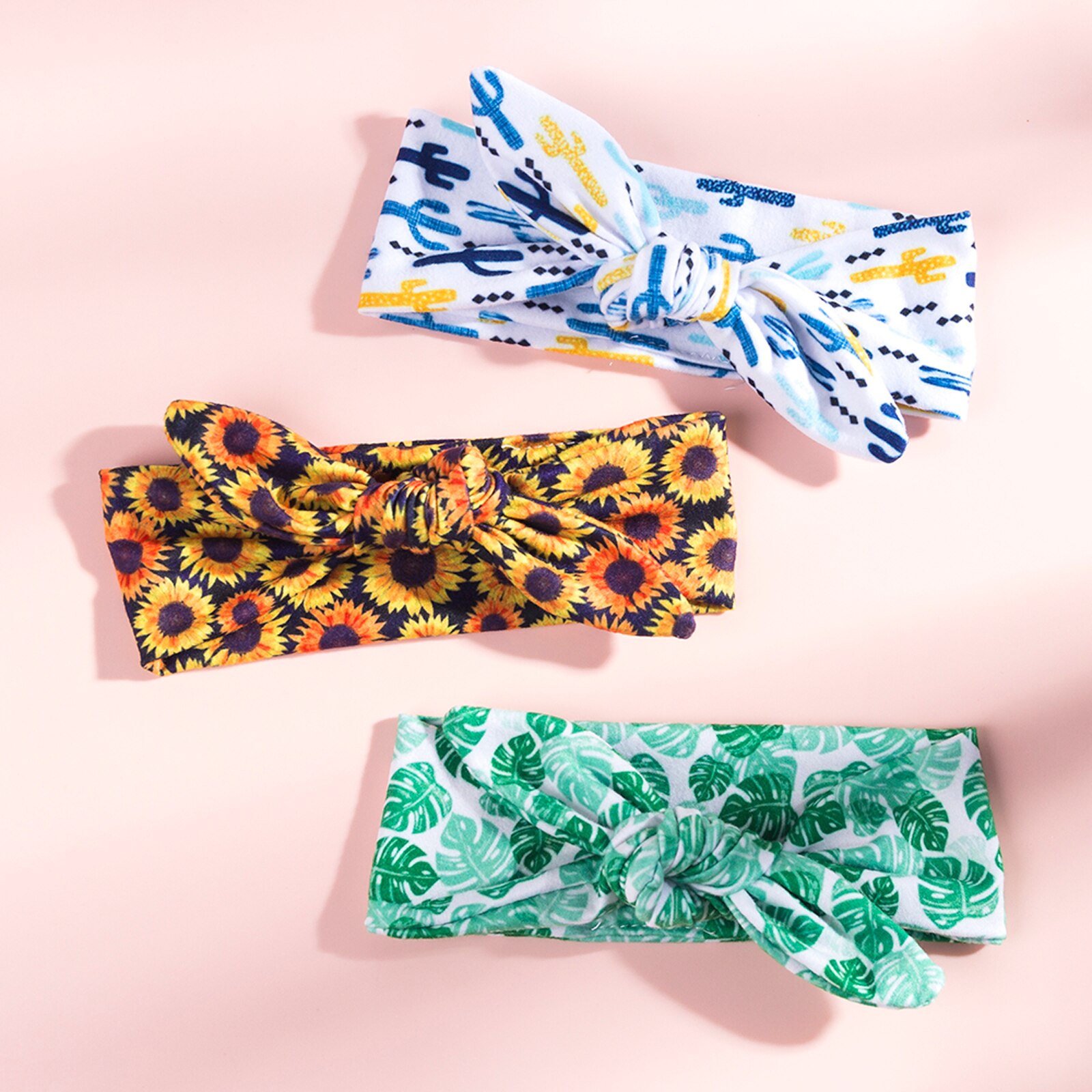 2 Stuks Haarband Vrouwelijke Verbreed Bloemenprint Hoofdband Headwrap Haaraccessoires Voor Volwassenen Kids