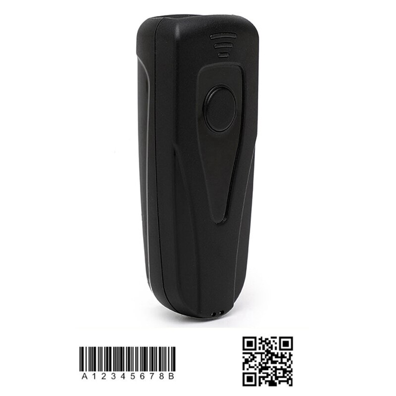 Barcode Scanner Support 1D and QR Code 2.4G Wireless+Bluetooth+USB Wired for iPhone iPad Tablet