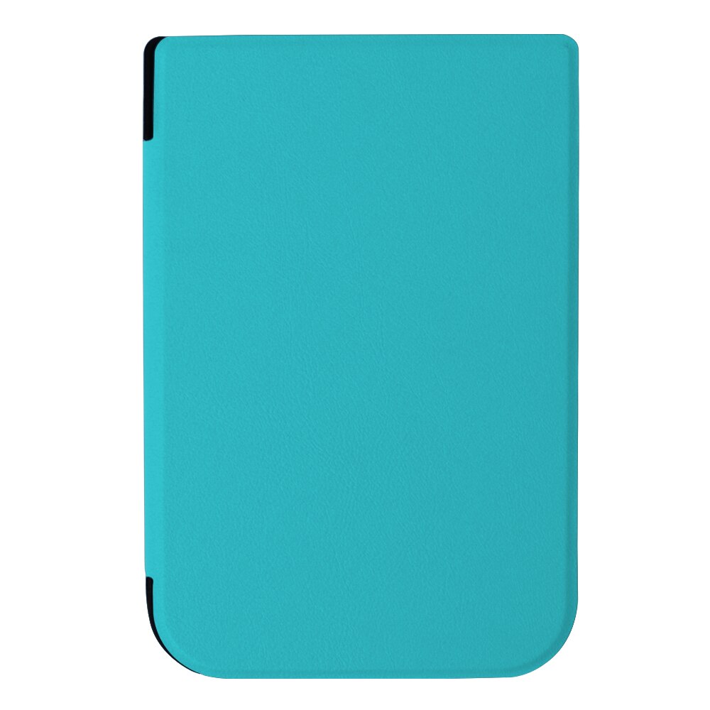 Smukła obudowa do Pocketbook 631 Plus, inteligentne etui ze skóry PU do Pocketbook dotykowy HD 631, magnetyczny Funda do Pocketbook dotykowy HD 2: Sky blue