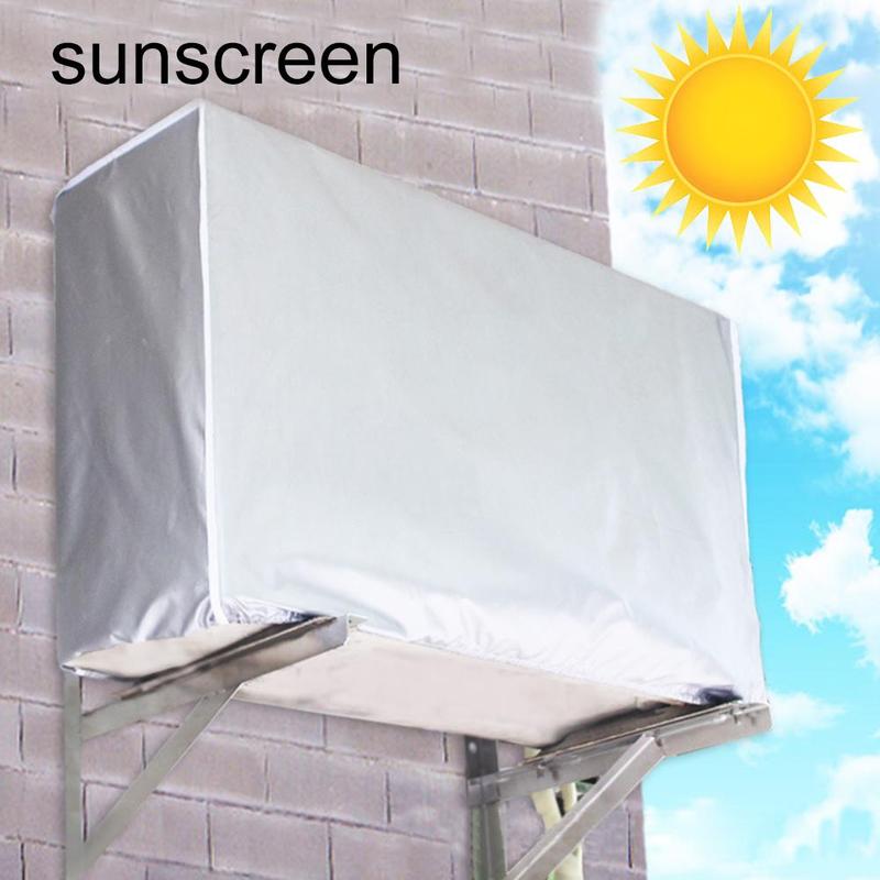 1Pcs Air Conditioner hood Cover Rainproof Waterproof Sunscreen Outdoor Hood engine cover conditioner Cover
