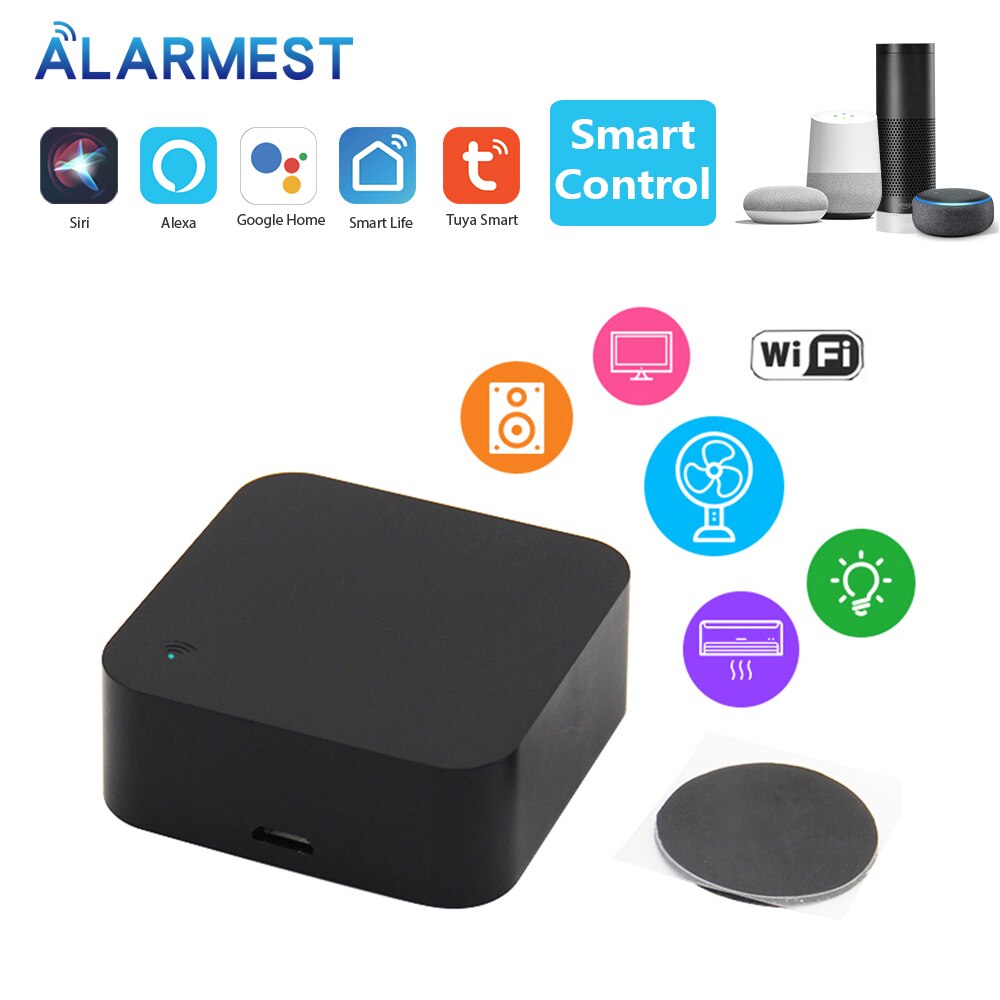 Alarmest tuya smart RM Universal Intelligent WiFi/IR/4G Wireless Remote Controller Via IOS Android Smart Home Automation
