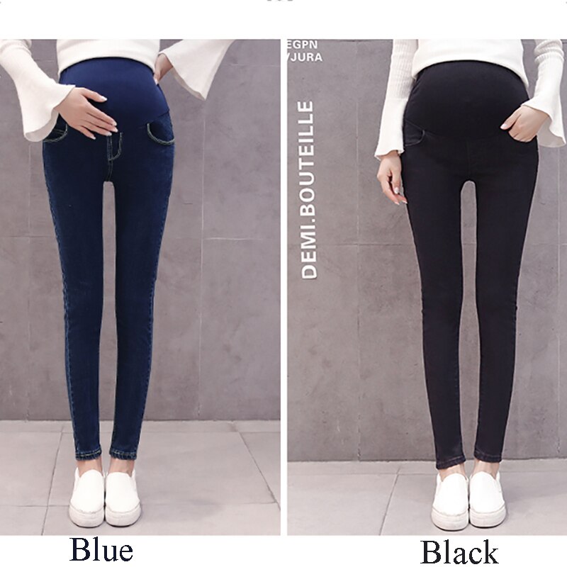 Maternity Women Jeans - Jumpsuits Casual Rompers - Adjustable Waist Bib Pants - Pregnancy Belly Care -Loose Ankle Length Trousers(Z3)