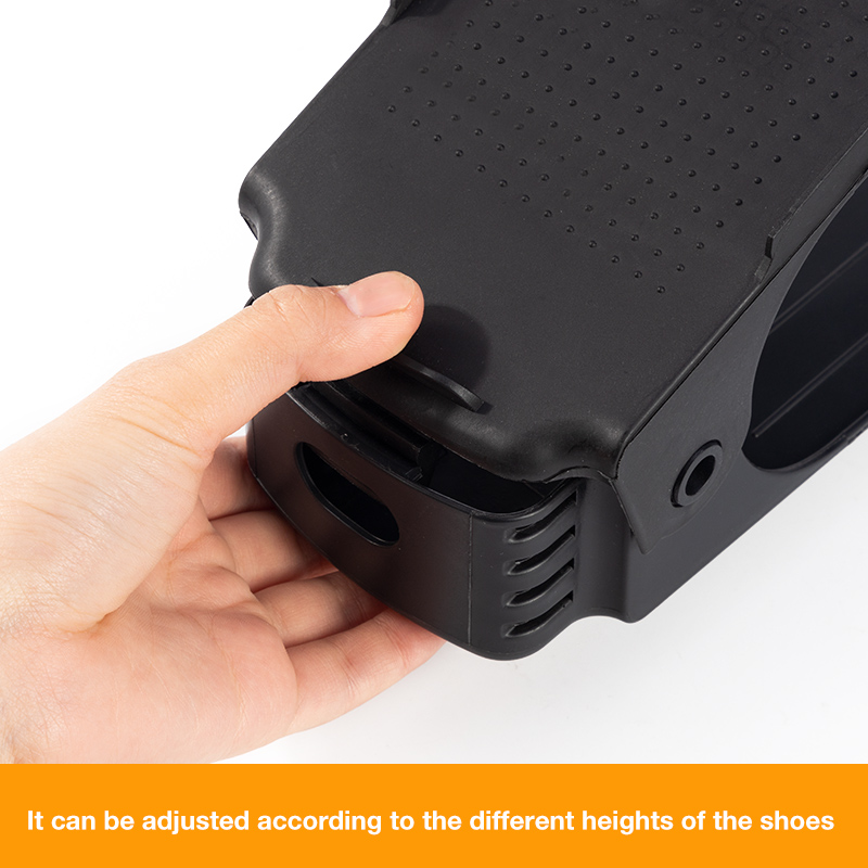 1Pc Shoe Rack Double Shoe Organizer Modern Shoe Storage Cleaning Cabinet Shoes Organizers Convenient Rangement Stand Shelf 1Pc